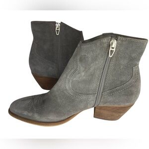 Dolce Vita Charcoal Suede Ankle‎ Boots Women's 9.5